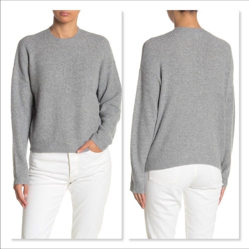 NWT Abound Nordstrom Thermal Pullover Sweater Gray XL
